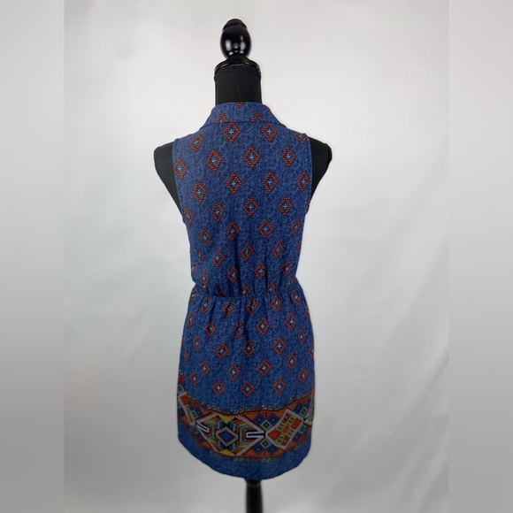 Monteau Dress Sleeveless Elastic Waistband Size Small - Picture 4 of 7